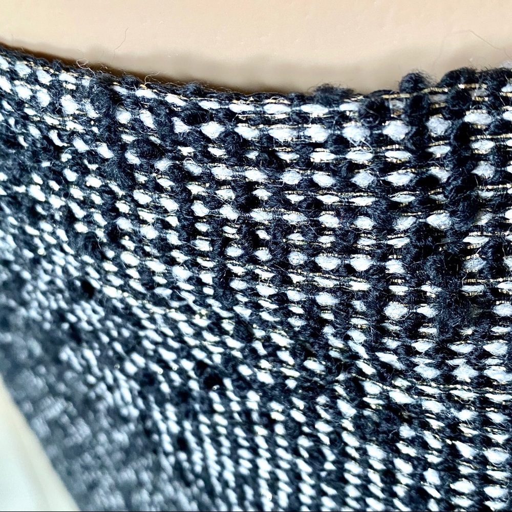 SOLD J.Crew Black Multi Notte Boucle Tweed Pencil Skirt - Picture 3 of 8